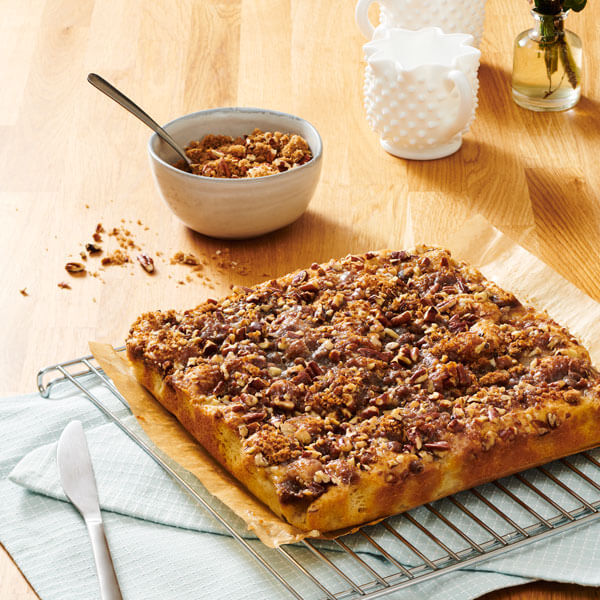 Rhubarb Snacking Cake Recipe Land O’Lakes